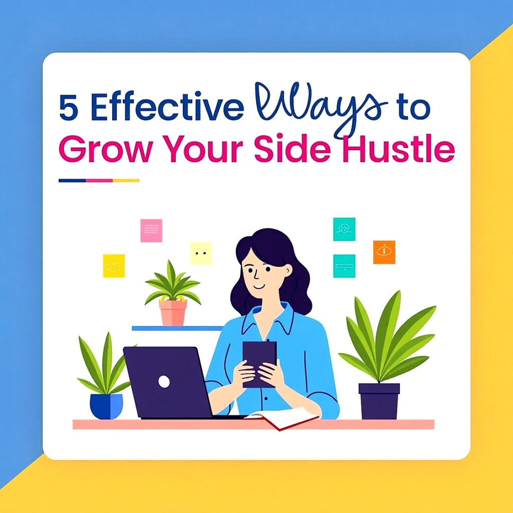 Best 5 ways to Grow Your Side Hustle