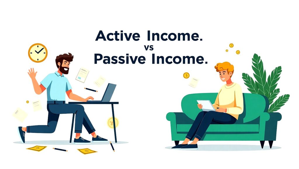 Understand the difference between Active and Passive Income