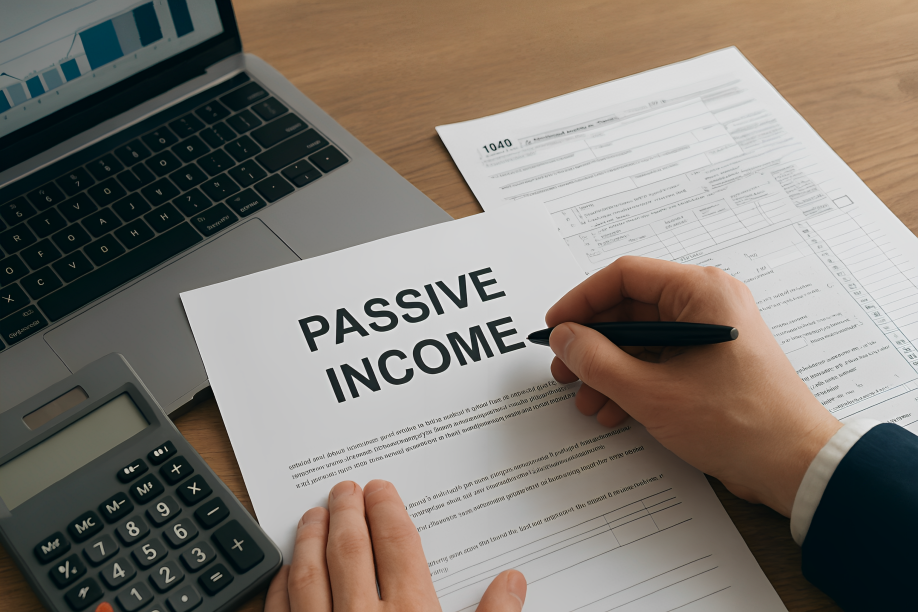 Calculation of Tax on Passive income.